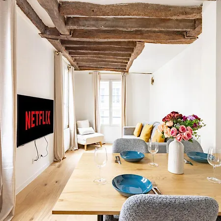 Quartier Fontaine Chatelet Les Halles Free Netflix Apartment *