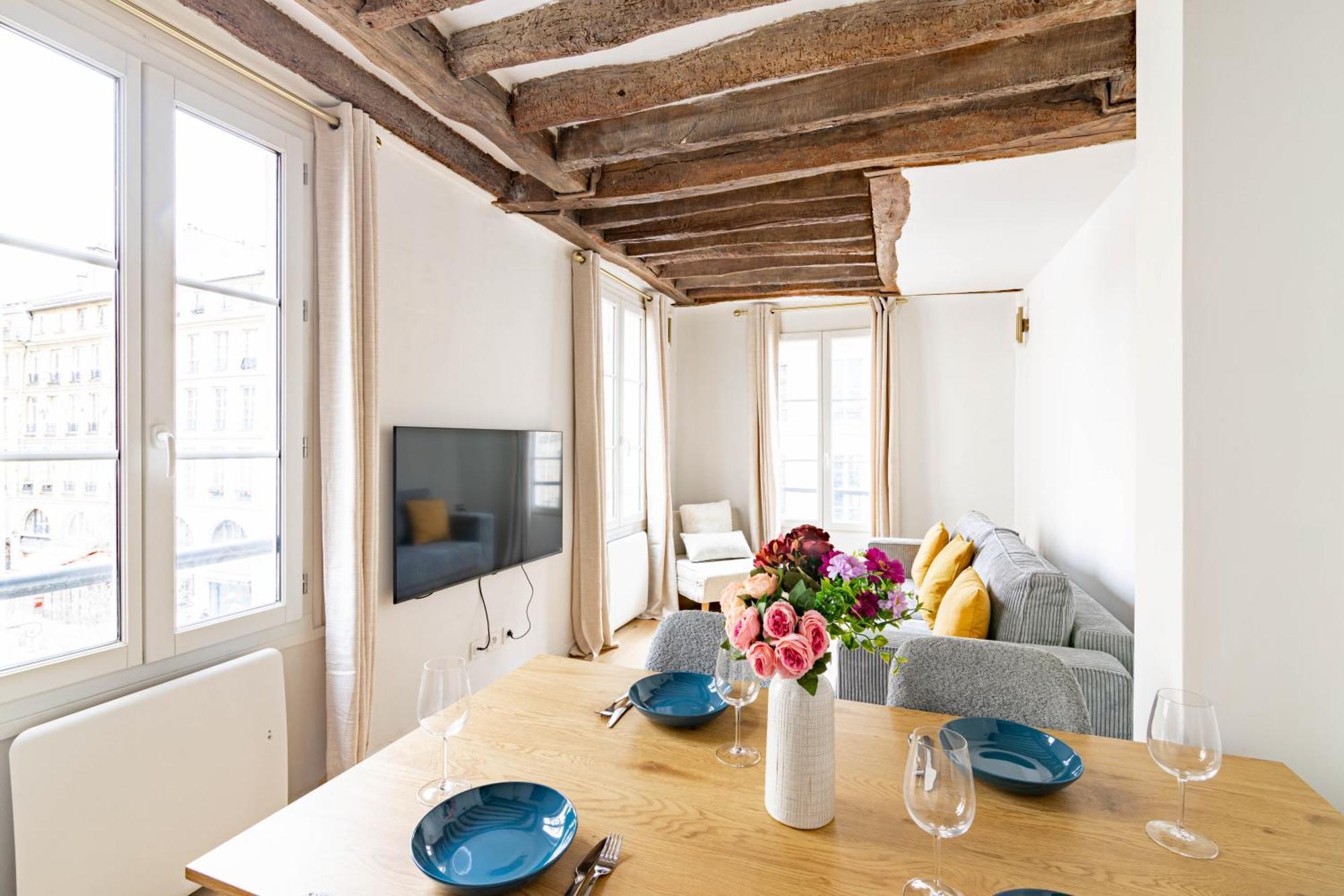 Quartier Fontaine Chatelet Les Halles Free Netflix Appartamento *
